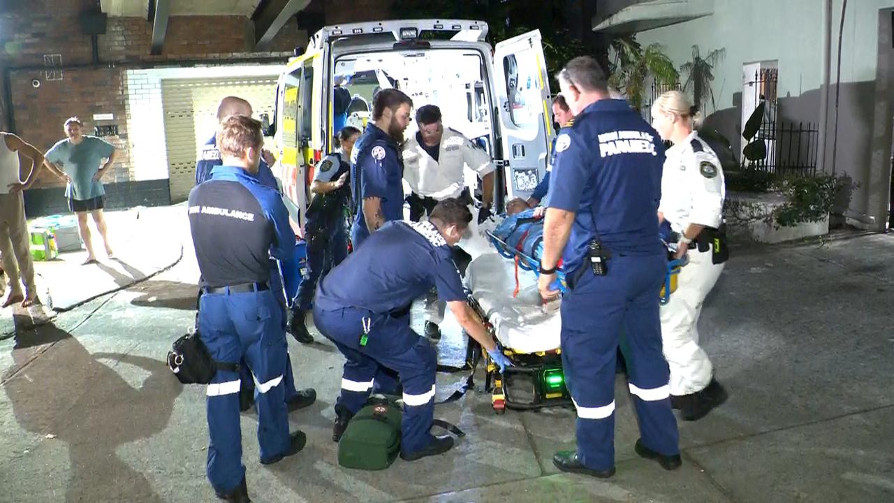 Lauren O’Neill is in a stable condition in hospital after she was attacked by a shark in Elizabeth Bay. Picture: OnScene Bondi