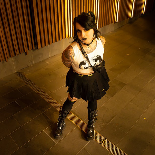 The store is known for selling alternative clothing, body piercings and bongs (stock image)