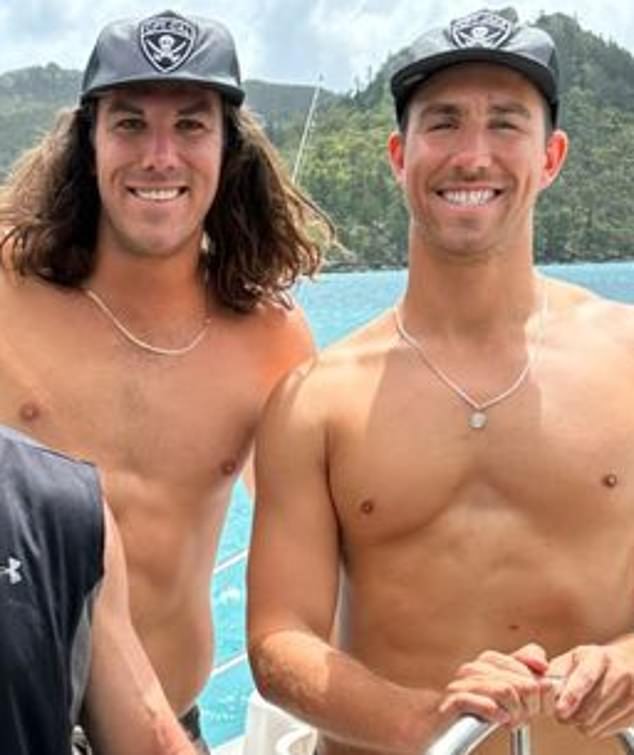 Australian brothers Jake, 30, (right) and Callum Robinson, 33, (left) vanished without a trace in the Baja California region in Mexico. Three bodies were found on Friday
