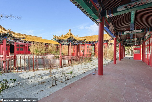 The striking properties feature more than 80 rooms including 20 bedrooms with ensuites, several kitchens with private dining halls, a library, multi-functional theatre and museum