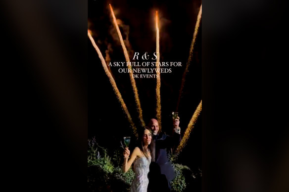 Celebration with a bang: The wedding of Fayad and Shauna Niaz.
