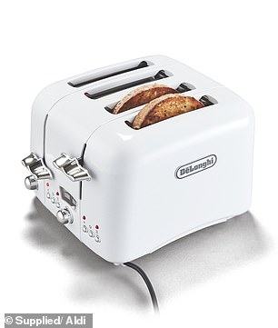 They have brought back old favourites for the sale including toasters and coffee machines