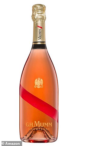 Mumm Grand Cordon Rose 香槟 750 毫升，现价 59.99 美元（40% 折扣）