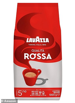 Lavazza，Qualità Rossa，1 公斤，咖啡豆现价 17 美元（50% 折扣）