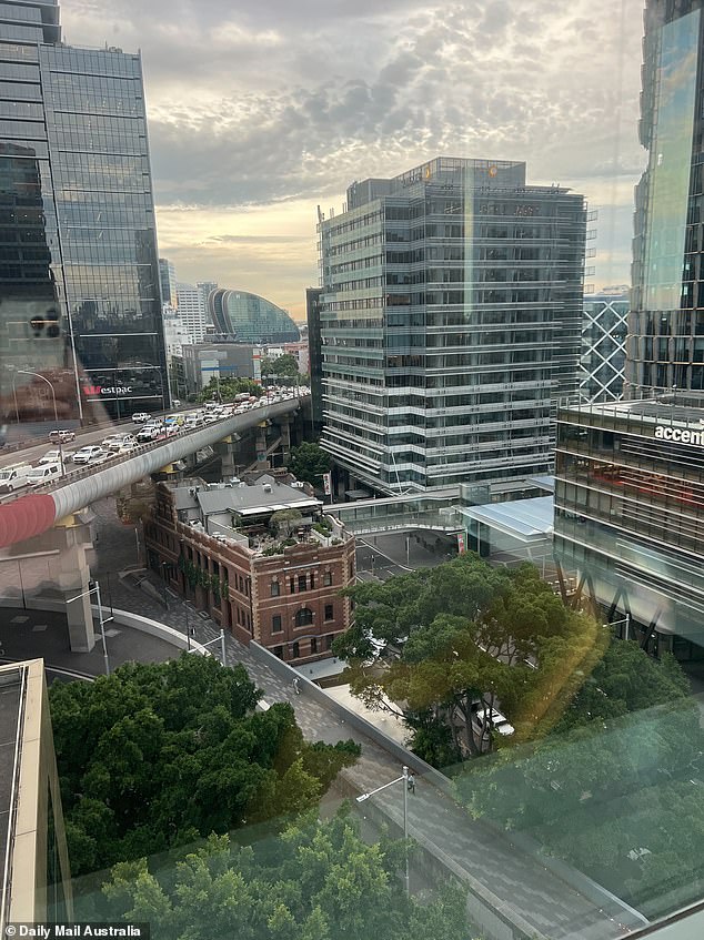 More than 1,000 AusGrid customers lost power in Barangaroo, Wynyard, and Martin Place, which include apartment blocks and major office buildings (the CBD is pictured)