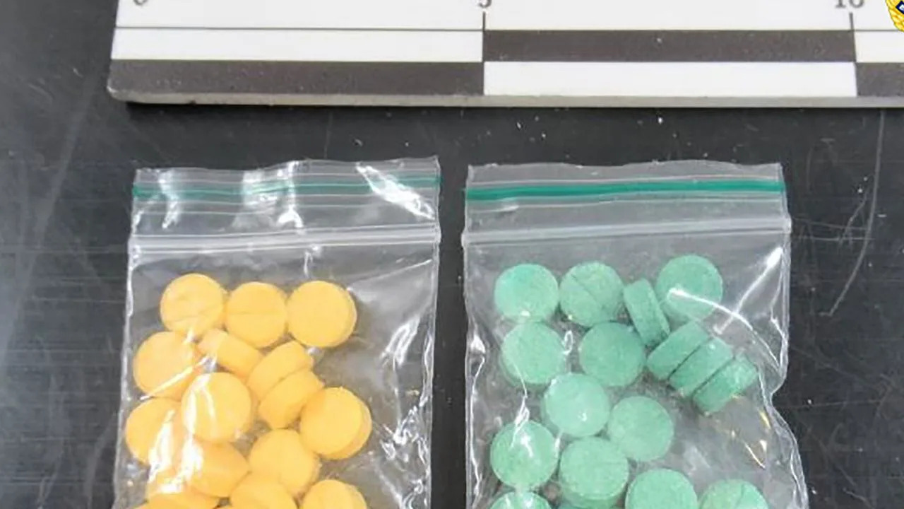 近来的药丸被分到小袋里。