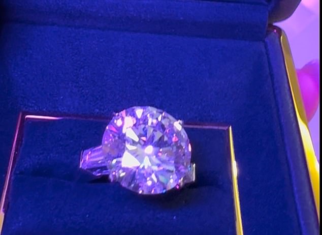 The burglar entered through a second-floor window and made off with £10.4million worth of custom jewellery, including a Graff 10.73-carat diamond ring