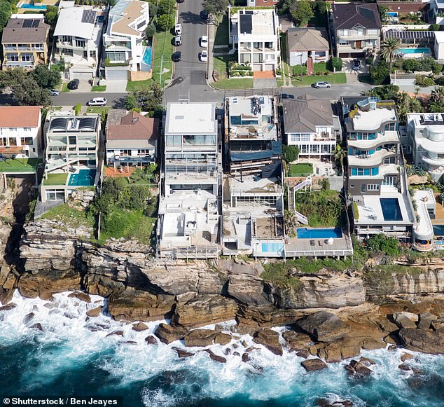 Coogee, Randwick and Kensington were among the quickest declining suburbs in Sydney, as median home values begin to fall in the city