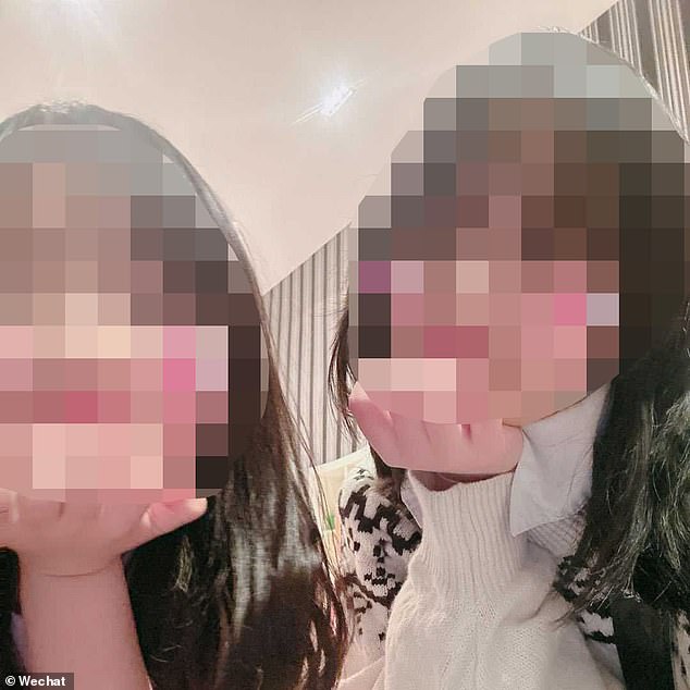 Tiana Wu (right) only saw a doctor for the first time in 2023