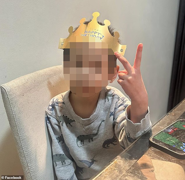 Jasper Wu (pictured) was first recorded in Australian documents during a hospital visit when he was one and a half years old