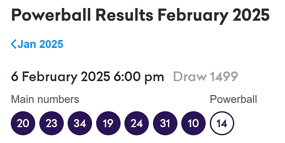 彩民速查!有人独中6000万澳元强力球(组图) - 2