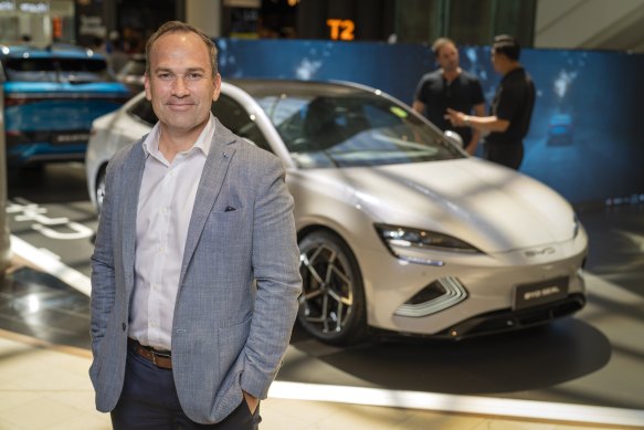 BYD Australia chief executive David Smitherman.