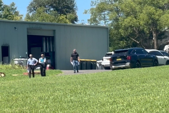 The explosives were found inside a caravan at a Dural property in Sydney’s north-west on January 19.
