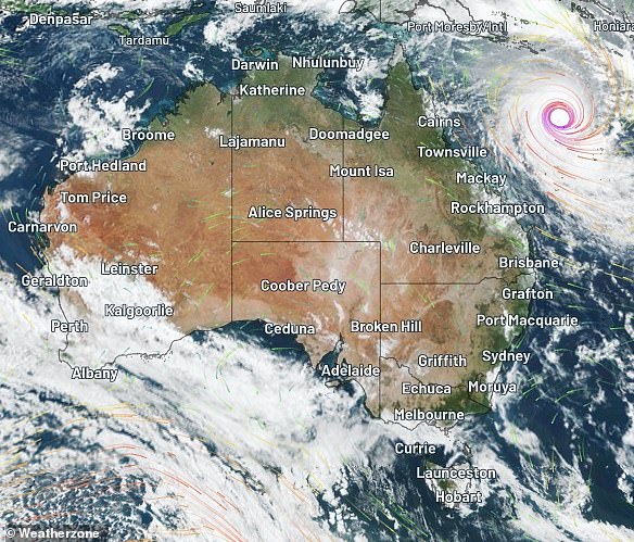 Tropical Cyclone Alfred will intensify further to a category four on Friday morning