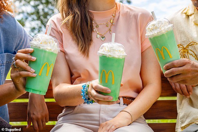 Adored by Macca's fans around the world for decades, the Shamrock Shake has finally made its debut in Australia - and just in time for St Patrick's Day