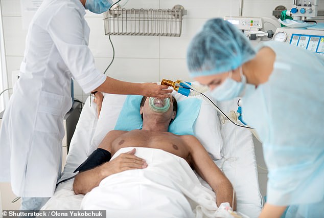Doctors believe a third Covid booster shot worsened the man's TB symptoms, triggering high fevers, chills, and excessive sweating (stock image)