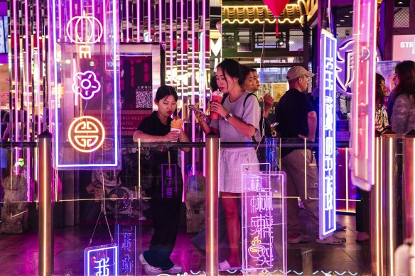 The special entertainment zone will apply around Burwood’s lively Chinatown.