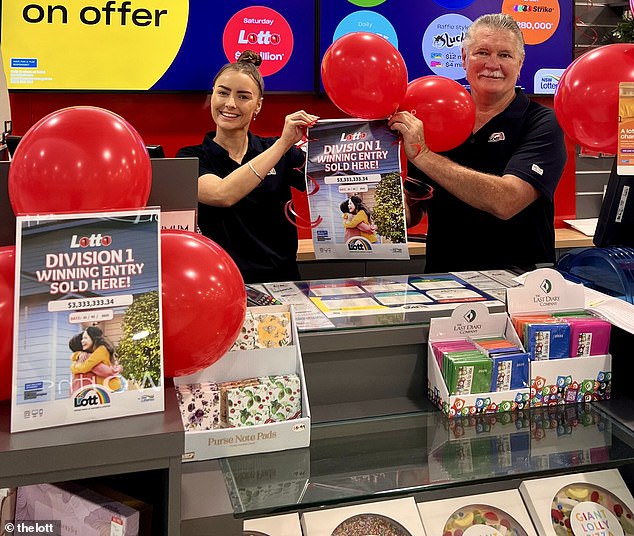 Three friends from Perth have come forward as the winners of the $30million Powerball jackpot - but will still continue working despite their new riches (stock image)