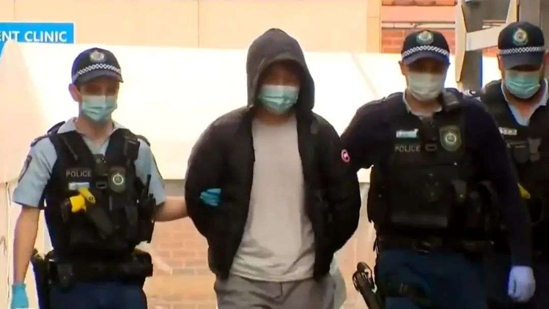 The Crown alleges Mr Zhao (centre) assumed his flatmates identity, transferring thousands of dollars from her bank account to his own and posed as Ms Yan to convince her mother to transfer even more money. Picture: Channel 9