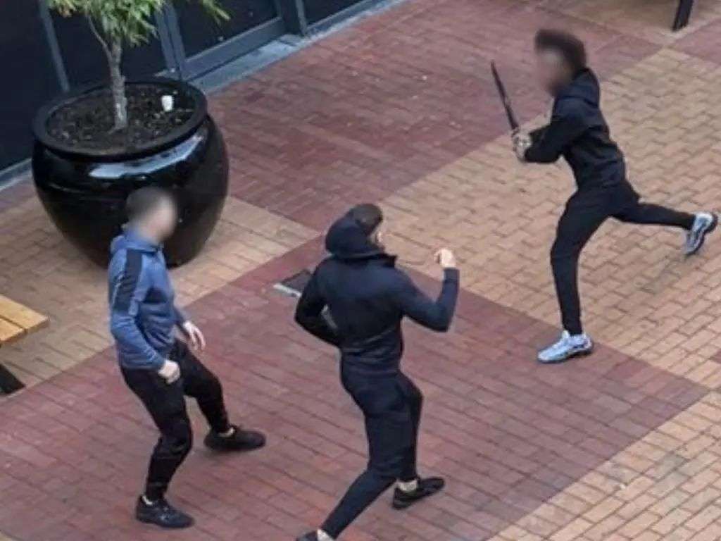 据称，这场斗殴“是报复行为……而非随机袭击”。图片：X