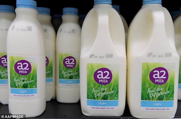 Bottles of a2 Light Milk 2L marked with 'USE BY 06/06 #41' have been urgently recalled over fears the milk has been contaminated with dangerous bacteria