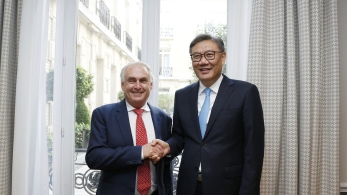 中国商务部长晤澳洲贸易部长　邀请访华出席进博会