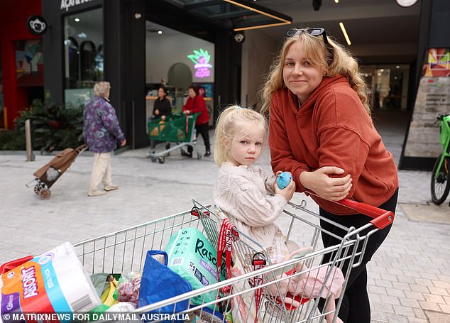 Britany says her husband is working seven nights a week to make ends meet