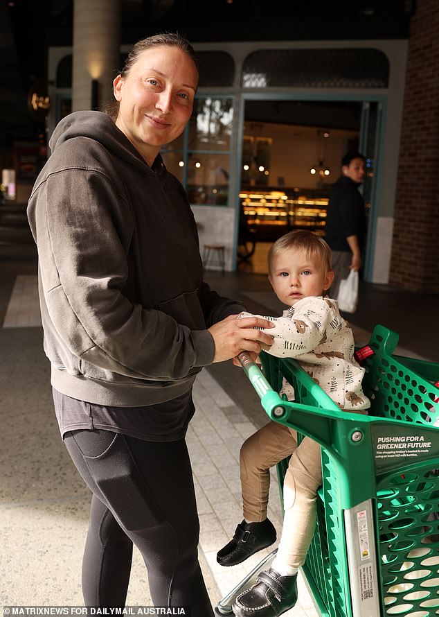 Kasia budgets up to $600 per week for her groceries, and says they buy organic