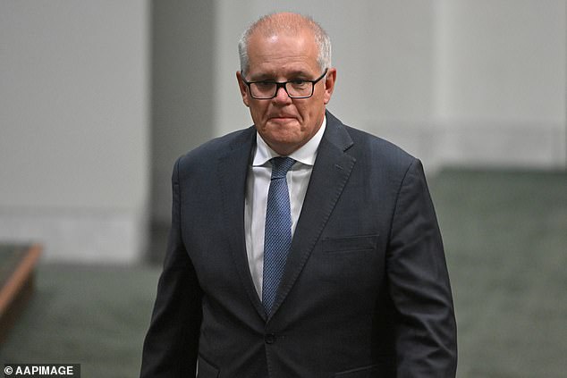 Scott Morrison (above), Australia's 30th prime minister, collected his Companion of Order of Australia honour at this year's King's Birthday awards
