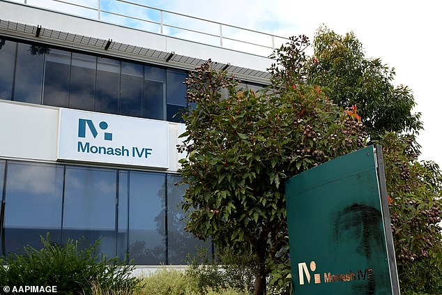 The CEO of embattled Monash IVF has resigned after the fertility giant admitted to its second embryo bungle in as many months (Monash IVF in Clayton, Melbourne, is pictured)