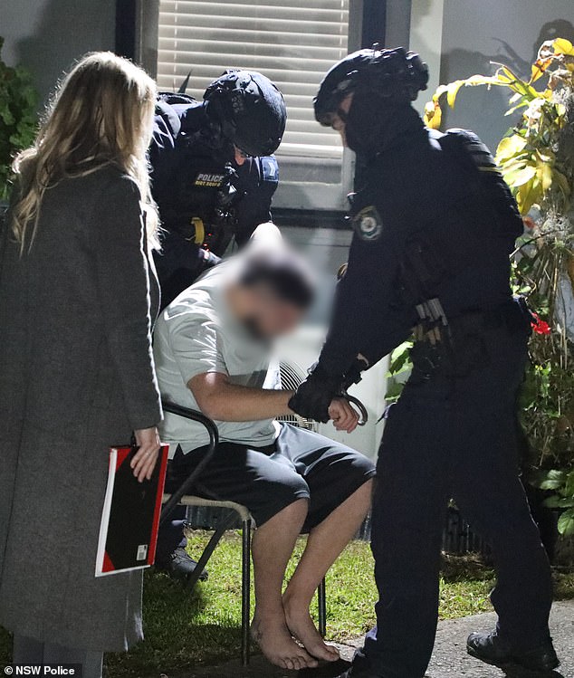 警方逮捕了四名年龄在 14 岁至 19 岁之间的男子（如图），他们涉嫌对一名 17 岁女孩进行性侵犯