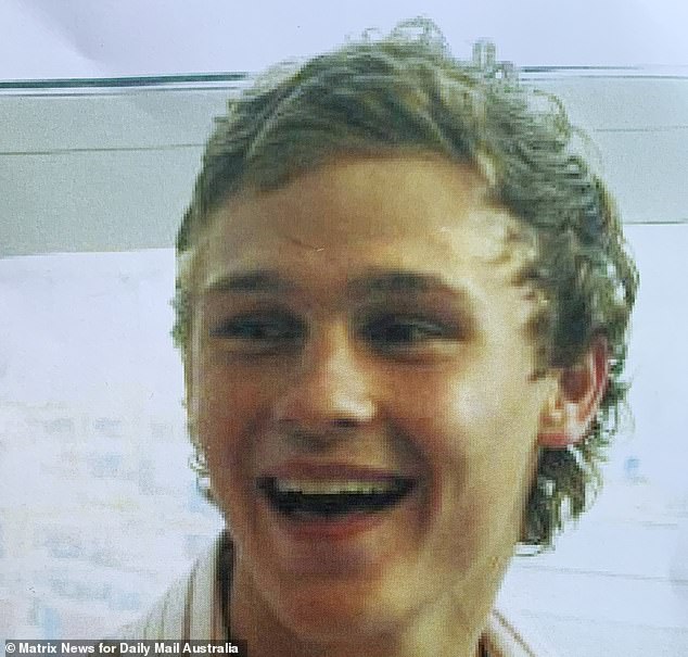 Sam Ballard (pictured) fell into a 420 day coma after eating a garden slug as a dare