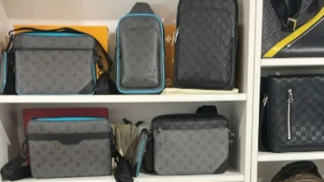 Luxury designer bags. Picture: NSW Police