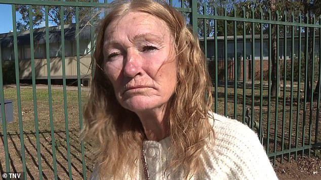 Debbie (pictured) had a child at the school but was unable to receive any information about the lockdown until classes resumed at 12.50pm