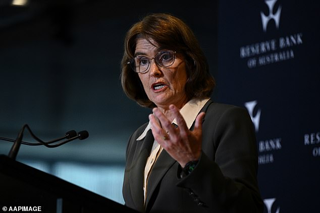 The Reserve Bank had been expected to wait until August to cut rates again, following the late-July release of June quarter consumer price index data (pictured is Reserve Bank Governor Michele Bullock)