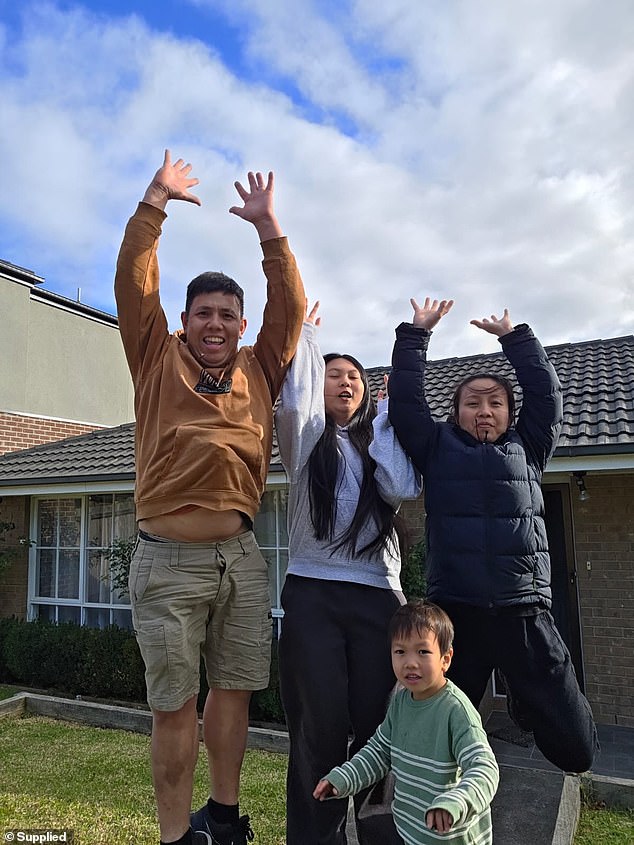 Mr Le was finally able to buy his first property for his family after saving $60,000 in a year