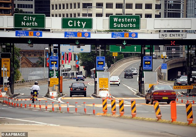 Almost $20million has been budgeted by Labor for longer term solutions to Sydney's tolling (stock image)