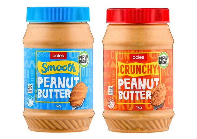 Coles' Smooth and Crunchy Peanut Butter tubs have been recalled after concerns they have been contaminated with aflatoxin, which can cause liver cancer in people