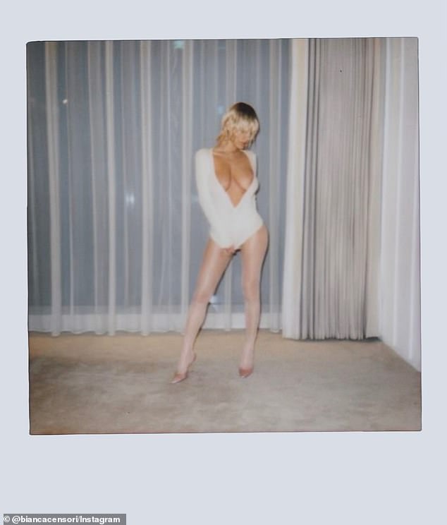 Kanye West, 48, captured more racy snaps of his wife and muse, Bianca Censori, 30, which she proudly shared to her Instagram on Sunday