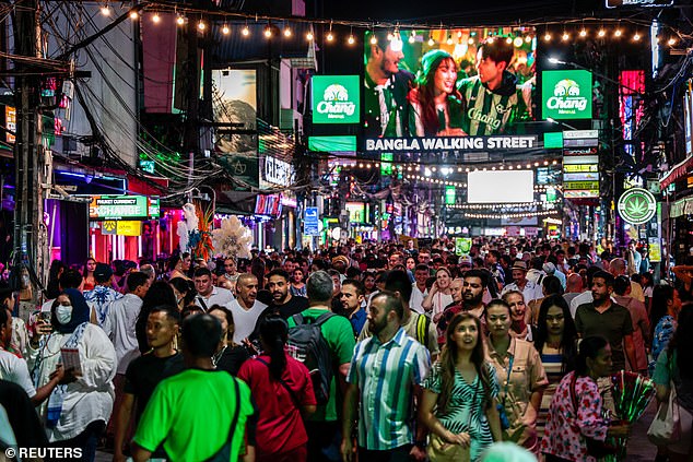 The young Australian said an older couple approached the pair and offered to buy them drinks before asking if they would like illicit substances (Phuket)