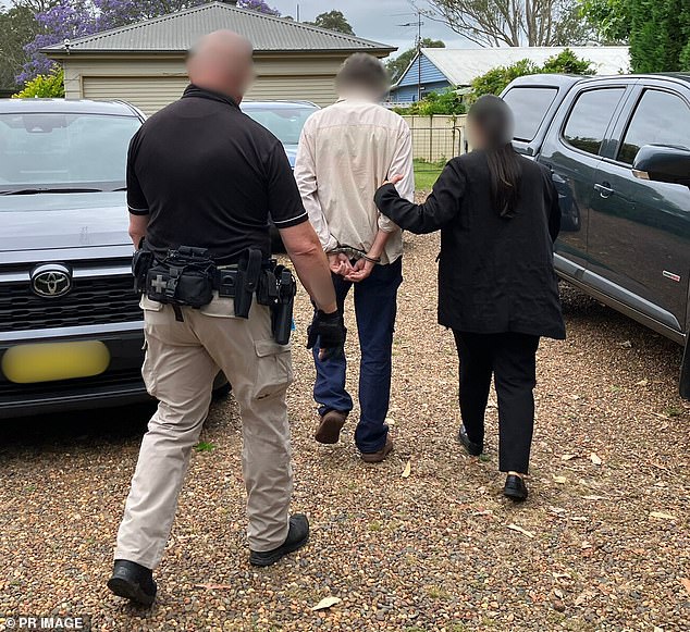 Trevor Richard Jones, 63, was arrested at his home near Newcastle and charged with one count of intentionally importing prohibited Tier 2 goods without approval.