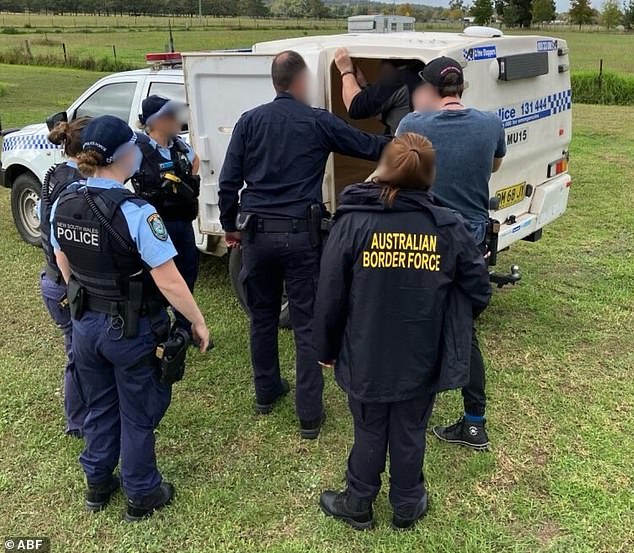 Paul Adams, 49, was arrested on a rural property near Scone in May (pictured)