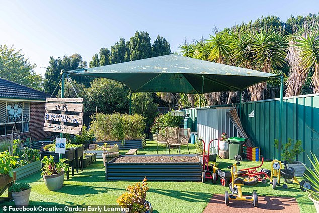The alleged offending happened during Brown's time at Creative Garden Early Learning Centre Point Cook (pictured), where he worked between October 2021 and February 2024C