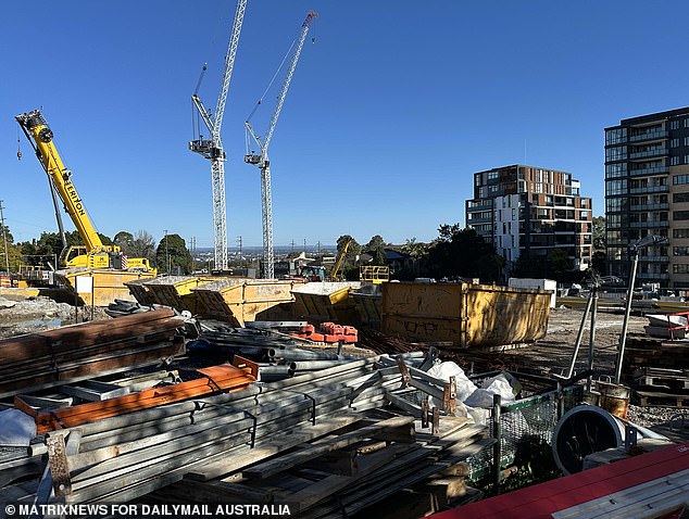 Meriton's development on 18 Shirley Street and 263–273 Pennant Hills Road (pictured) promises 620 new units