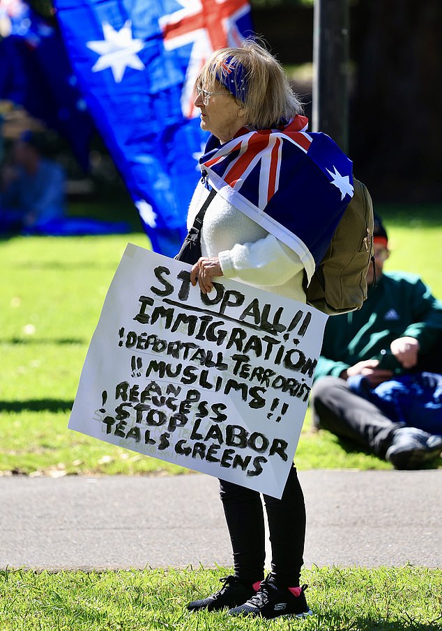 March for Australia Rise Up Rally in SydneyEXCLUSIVE31 August 2025©MEDIA-MODE.COM