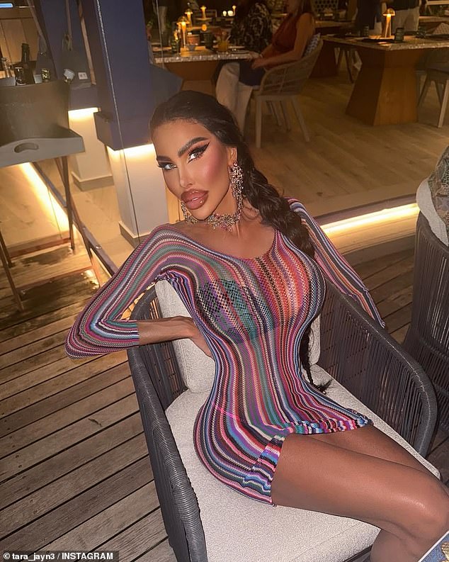 The post came as a surprise for Tara's fans, given that she has pared back her social media presence in recent months. Tara last posted to Instagram back in March during a trip to the Maldives (pictured)