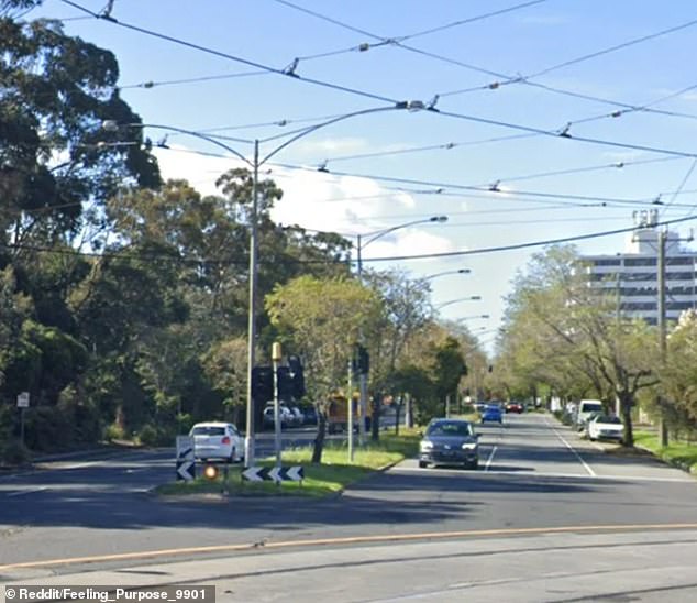 A camera on Canterbury Road in Albert Park is collecting data ahead of its potential use