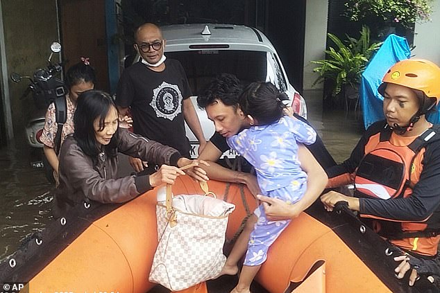 Homes, villas and shops across large swathes of the island were destroyed by the floods