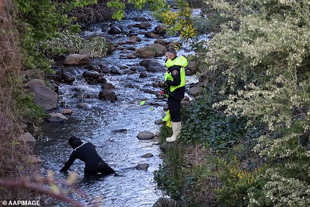 It comes after a woman's body wad found in a popular lake in the Hobart hinterland