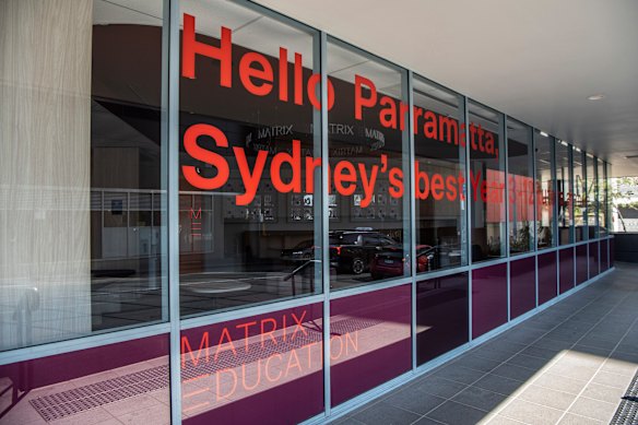 Some of Sydney’s tutoring centres, including Matrix Education, run up to 400 classes a week.
